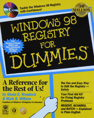 Windows 98 Registry For Dummies